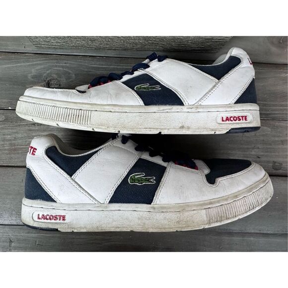 Lacoste Men’s Thrill Canvas‎ Casual Comfort Shoe Size 8.5 - Picture 5 of 9